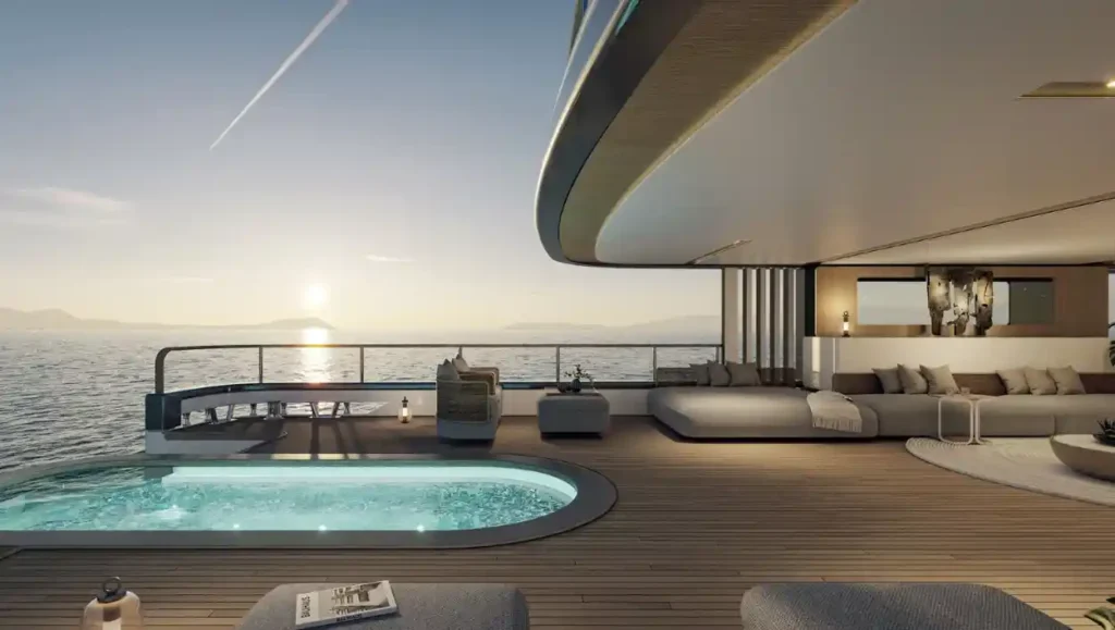 New design in 2024: the veranda deck