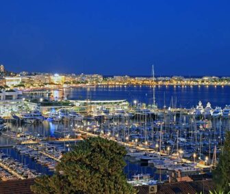 Cannes panoramic view