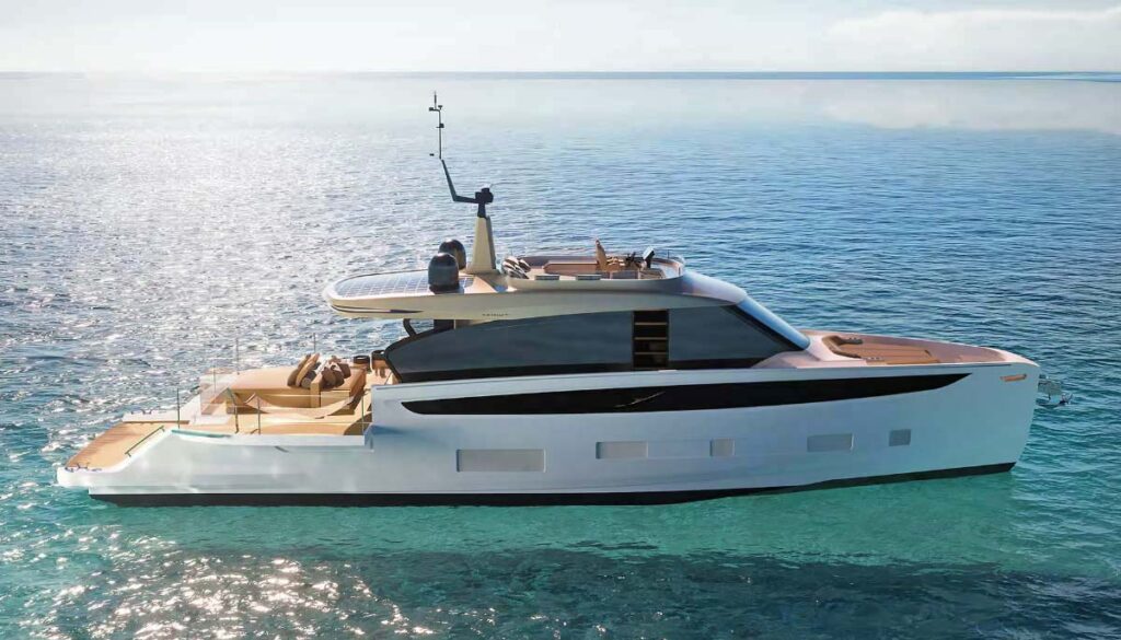 Azimut presents a new hybrid yacht concept