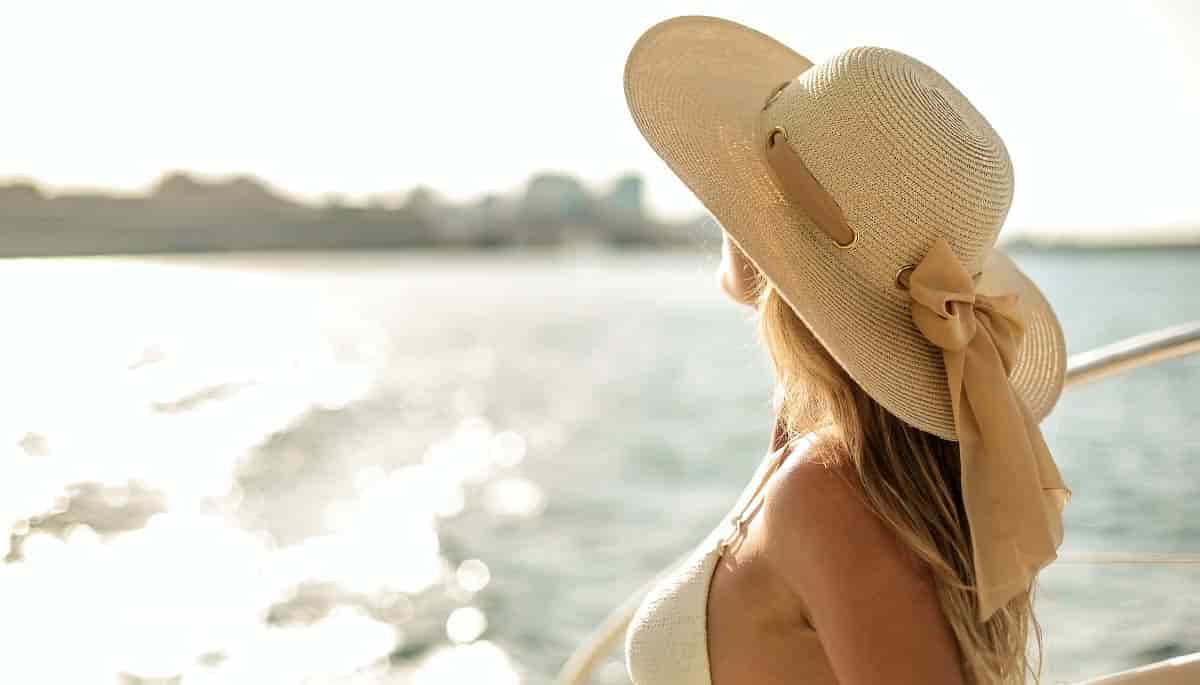 Family yacht charter with elderly people