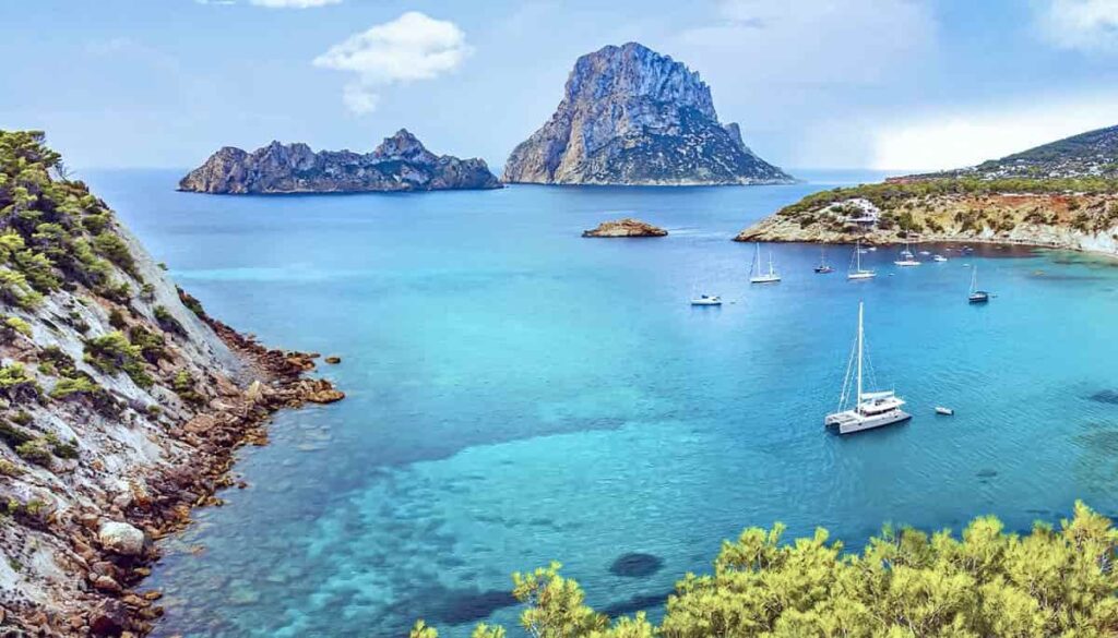 Explore Ibiza hidden gems from the comfort of a yacht