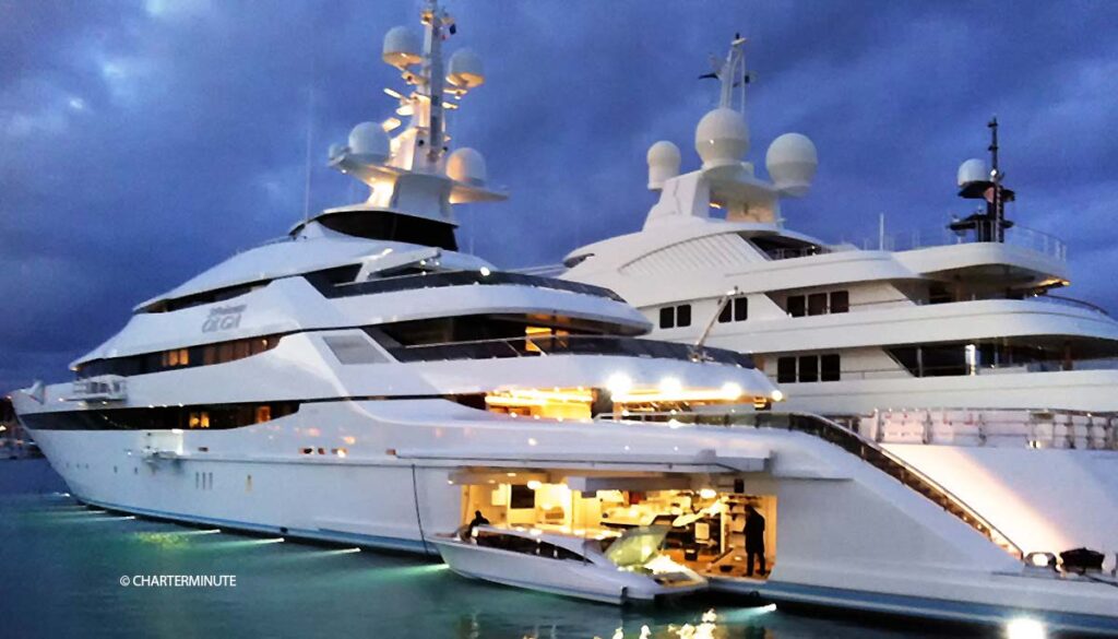 How long can you charter a yacht?